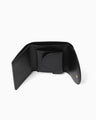 Monogram Trifold Leather Wallet - black