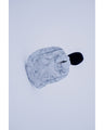 Silk Wool Marbling Dress - grey