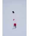 Fur Knitted Dress - white