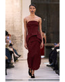 Velvet Ballet Shoes - red