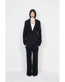 Wool Venetian Shawl Collar Jacket - navy