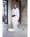 Micro Pleats Shirt - white
