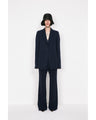 Triacetate Polyester Georgette Jumpsuits - navy