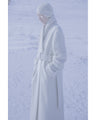 Wool Knit Cap - ecru