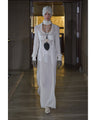 Wool Wuffle Dress - ecru