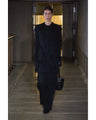 All-Over-Fringe Vest - black