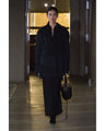 Wool Triacetate Lined Dress - black