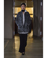 Wool Wuffle Dress - black