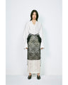 Washi Print Shirt - white