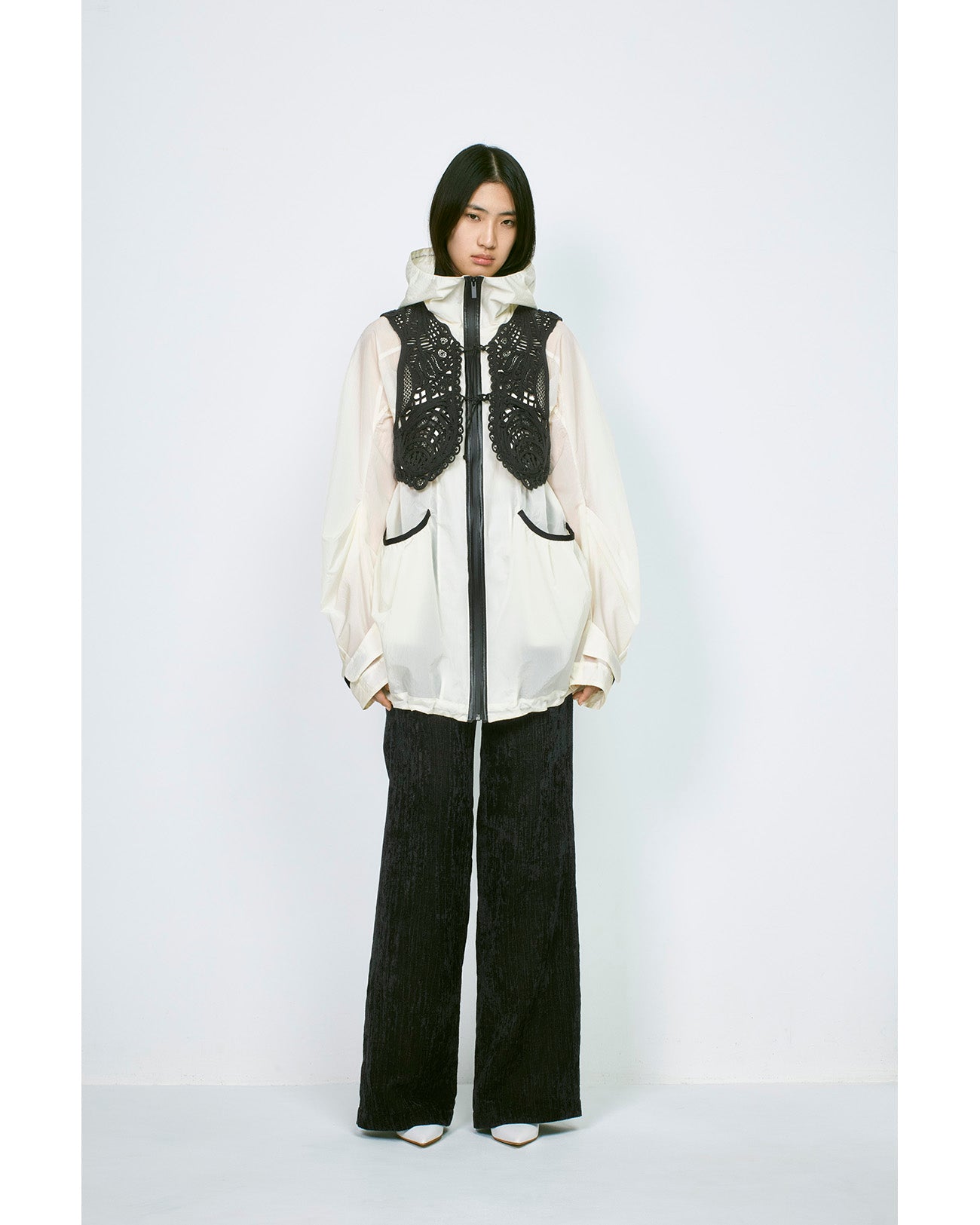 Velvet Trousers - black - Mame Kurogouchi