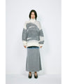Gradation Shibori Dyed Skirt - navy