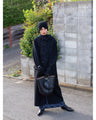 Cording Embroidery Duffle Coat - khaki