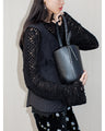 Floral Jacquard Quilting Vest - ecru