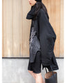 Shirring Jersey Jacquard Shorts - black