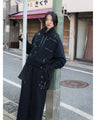 Landscape Embroidery Sweat Trousers - navy