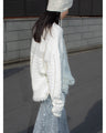 Wool Knit Cap - ecru