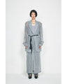 Wool Nylon Shimmering Jacket - grey