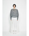 Shimmering Knit Top - black