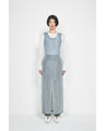 Wool Nylon Shimmering Trousers - grey