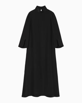 11 Basic Silk Open Back Dress