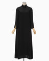 11 Basic Silk Open Back Dress