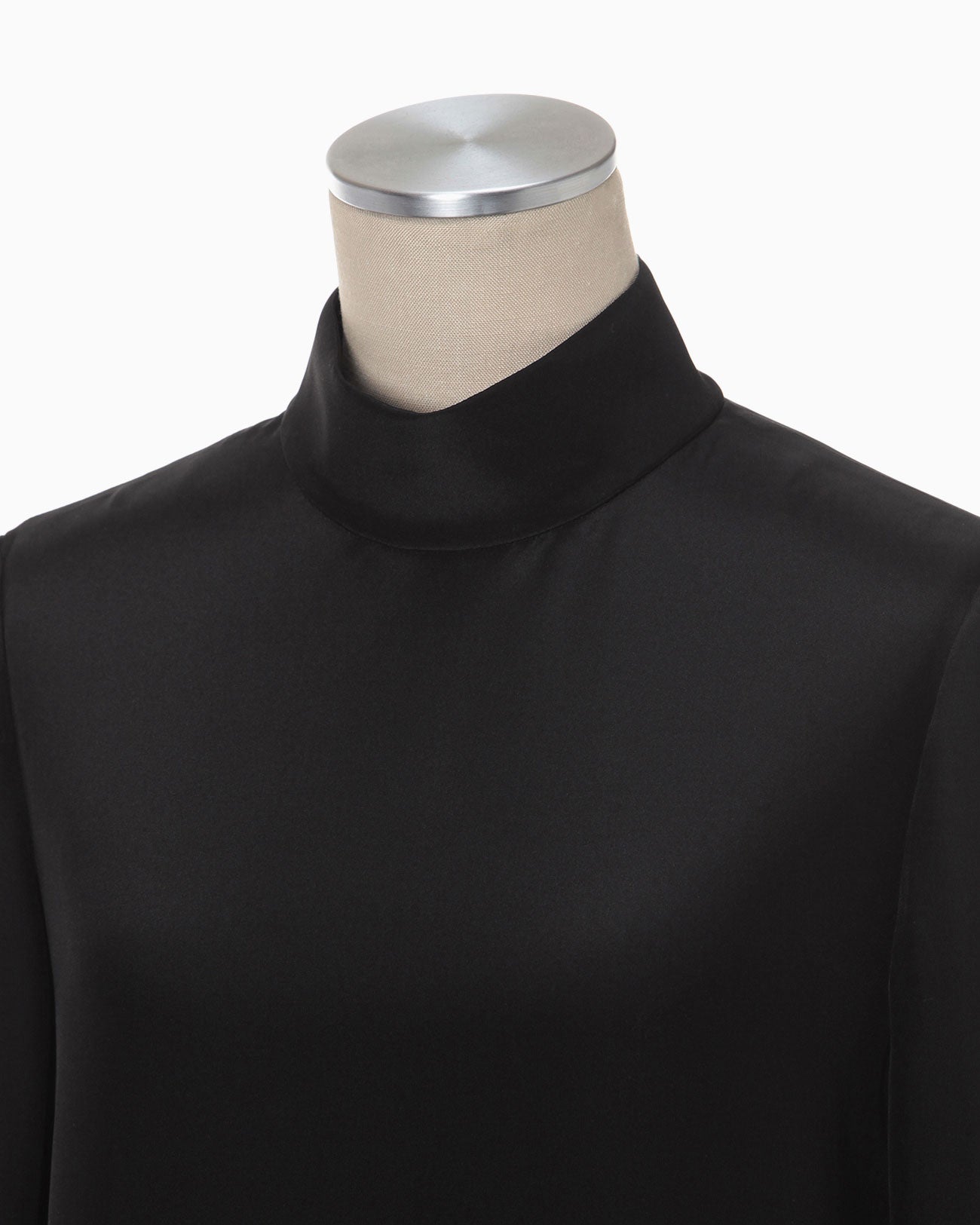 11 Basic Silk Open Back Dress