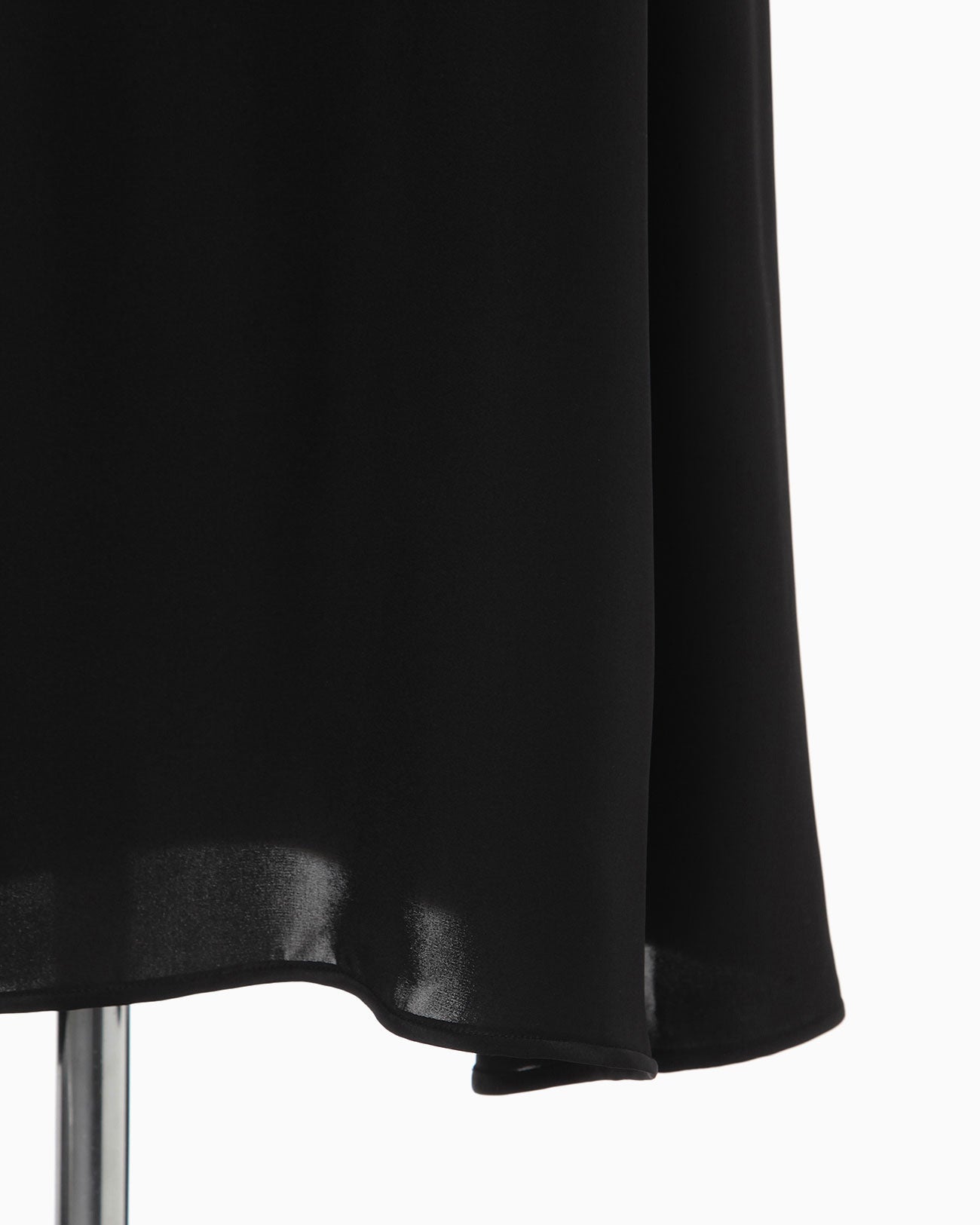 11 Basic Silk Open Back Dress