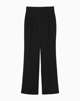 13 Basic Wool Pleated Trousers