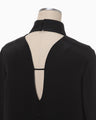 9 Basic Silk Open Back Top