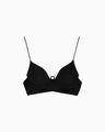 Knitted Bra Top - black