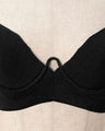 Knitted Bra Top - black