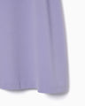 Lace Cuffs A-Line Kids Dress - purple