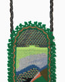 Mountainscape Knitted Parse - green