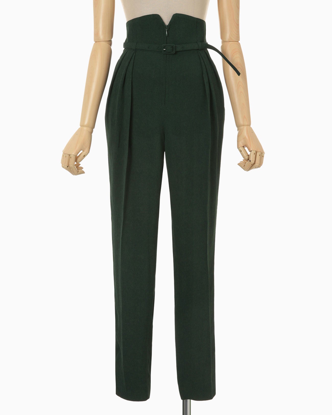 Stripe Jacquard Tapered Trousers