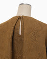 Jomon Arabesque Triple Layer Jacquard Pullover - brown