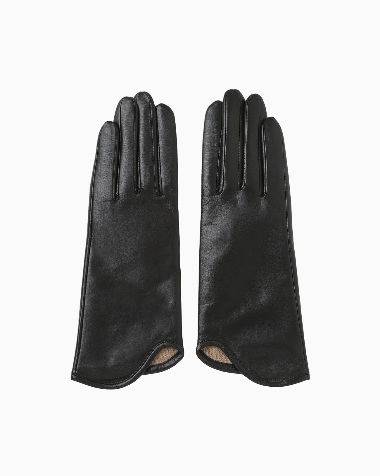 Leather Dress Gloves - black