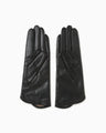 Leather Dress Gloves - black