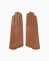 Leather Dress Gloves - brown