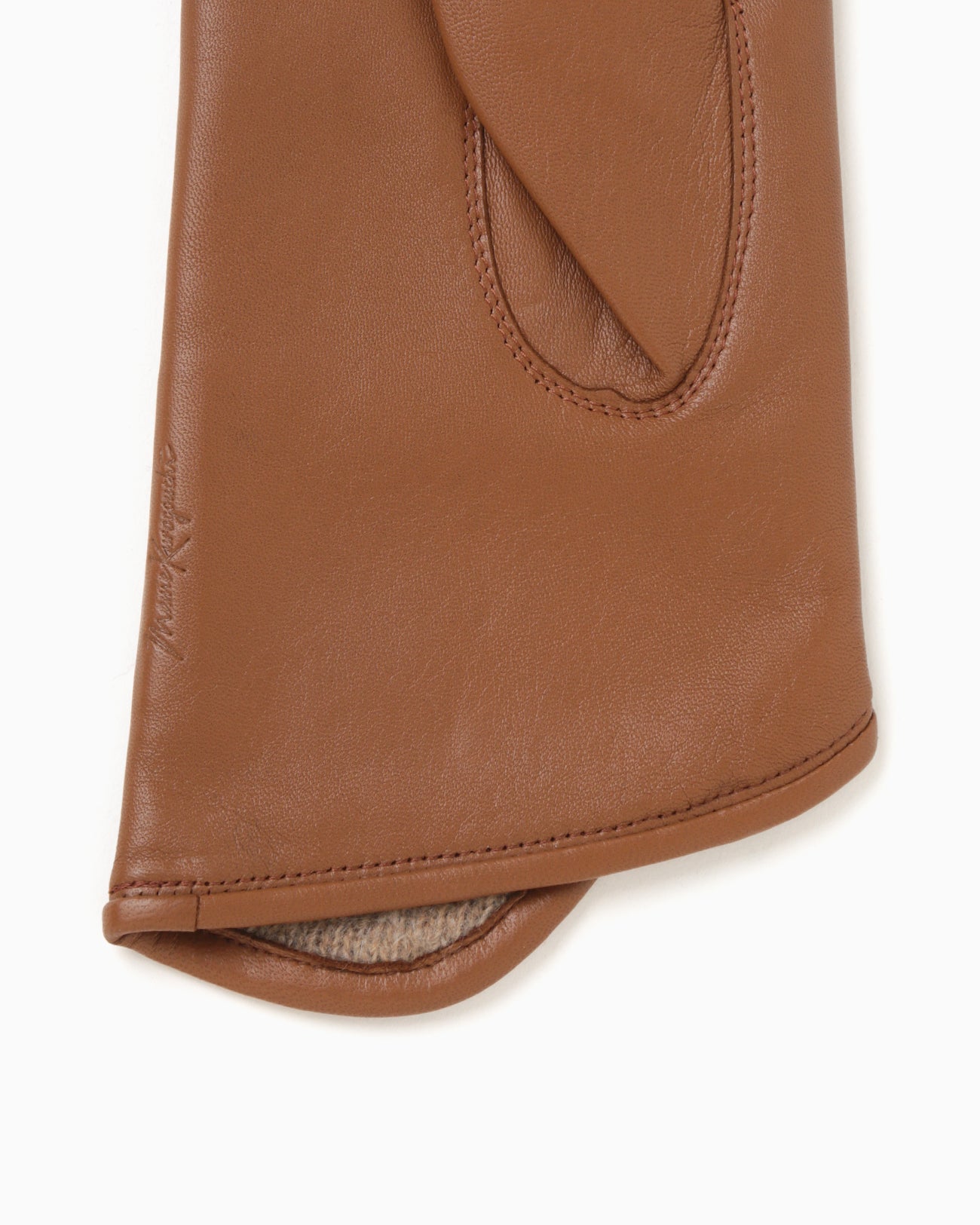 Leather Dress Gloves - brown