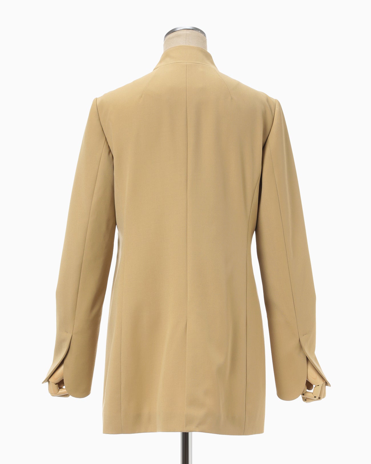 Wool Gabardine Jacket - beige