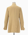 Wool Gabardine Jacket - beige
