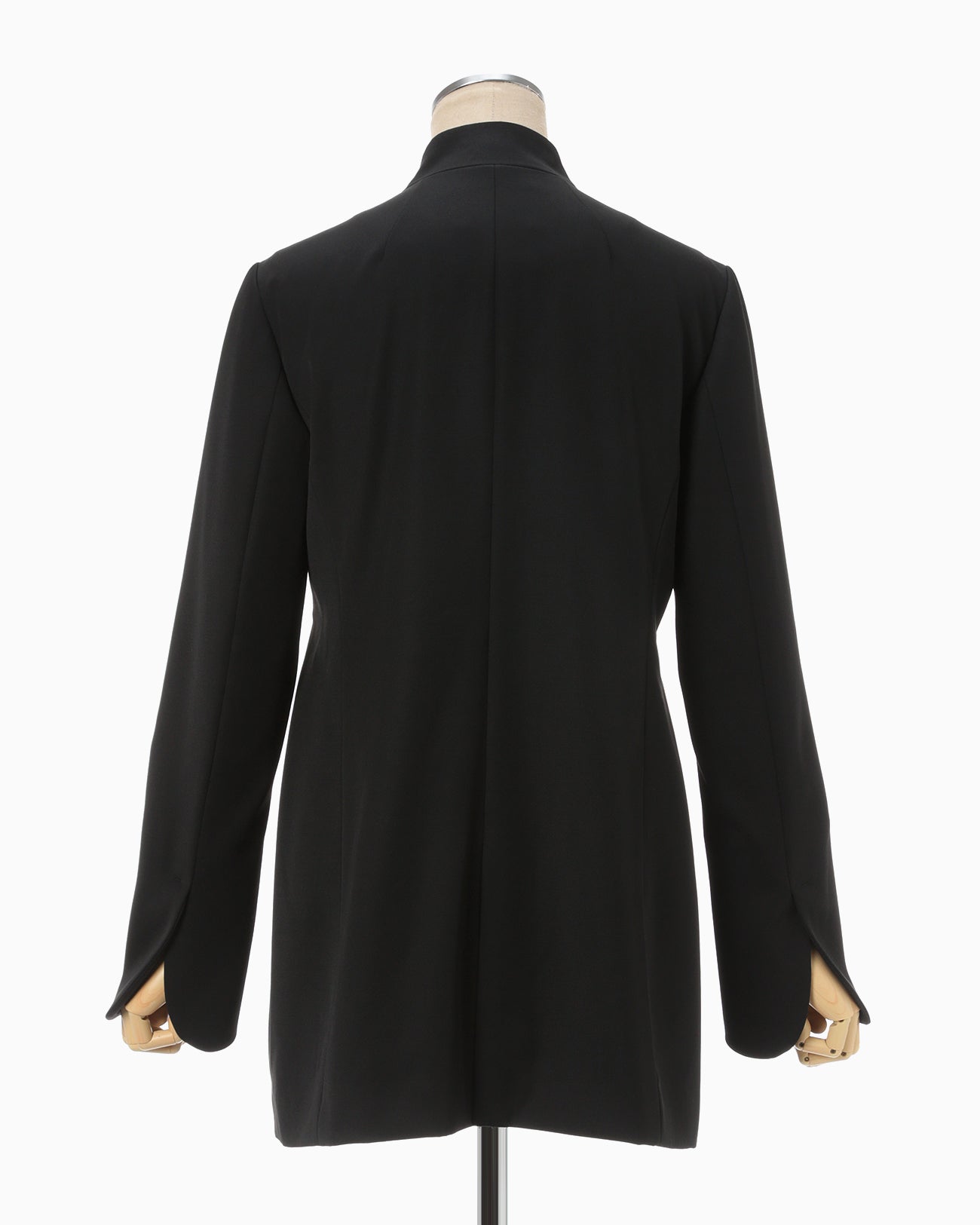 Wool Gabardine Jacket - black