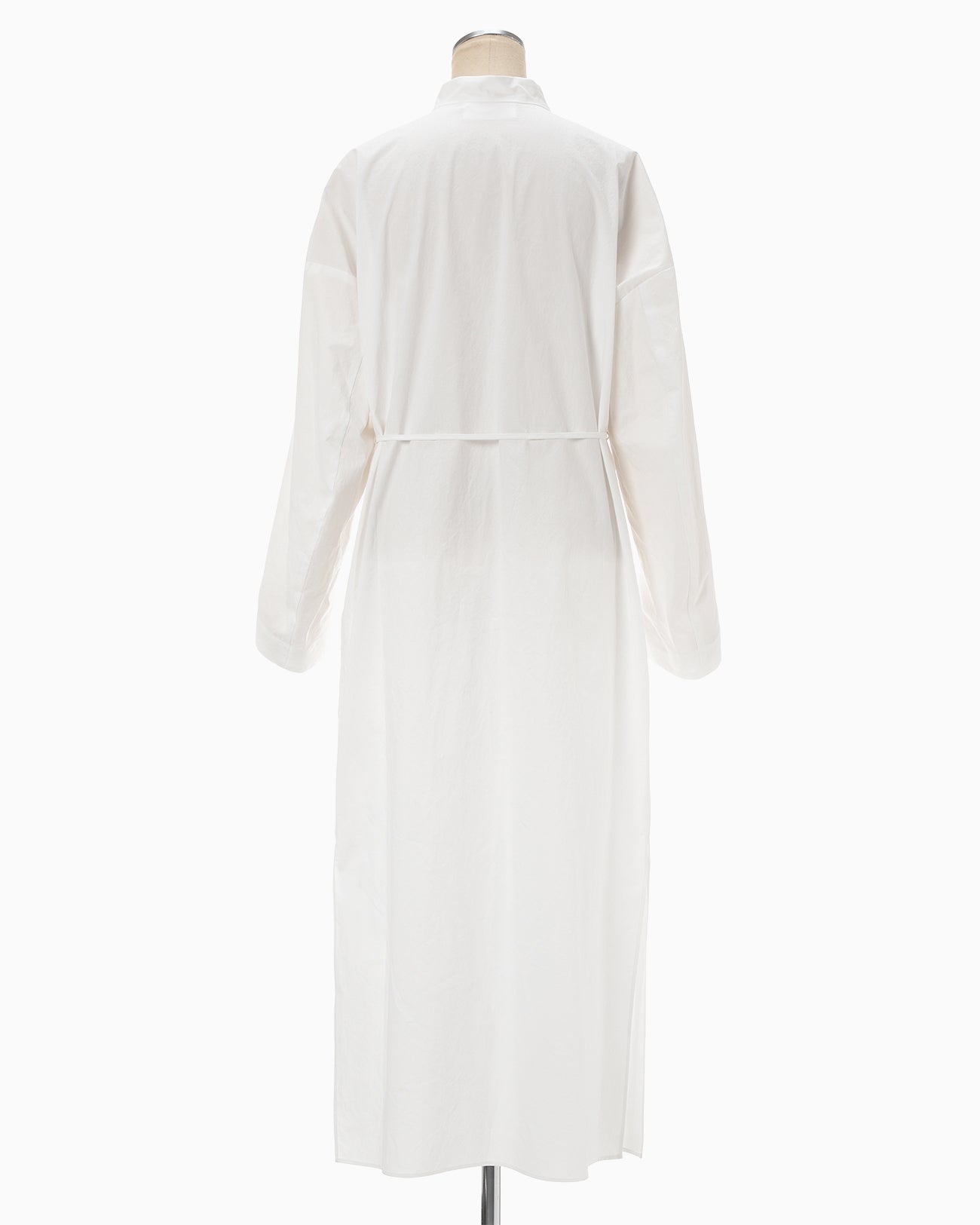 Nidom Cotton Shirt Dress - white