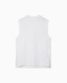 Suvin Cotton Jersey Emboridery Top - white