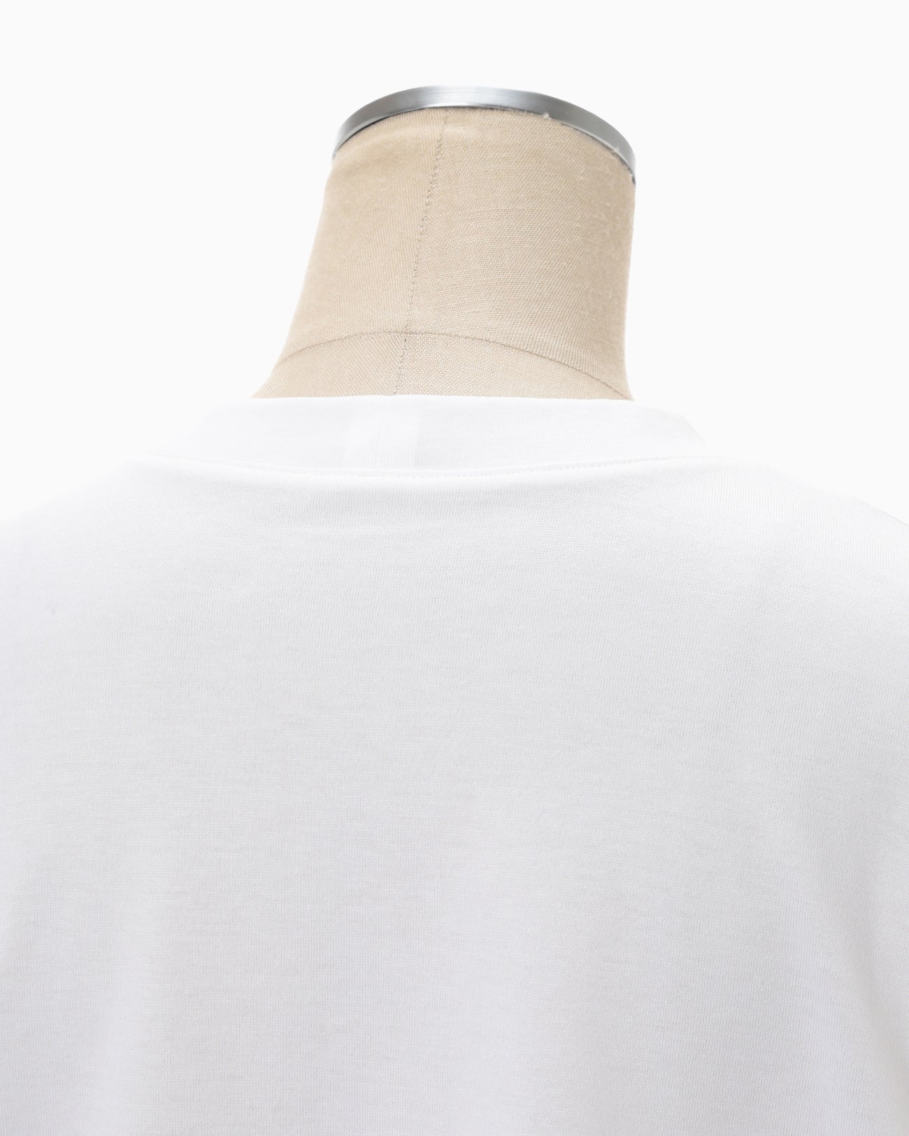 Suvin Cotton Jersey Emboridery Top - white