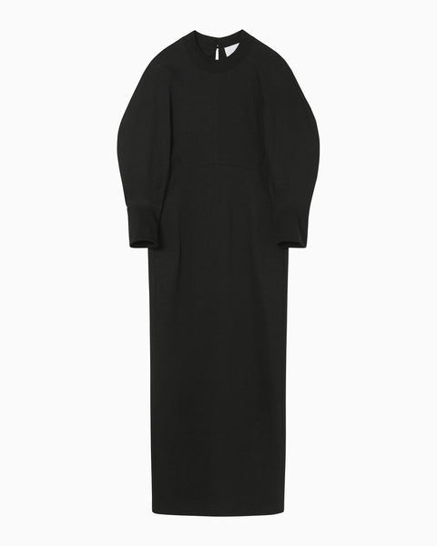 Cotton Jersey Dress - black