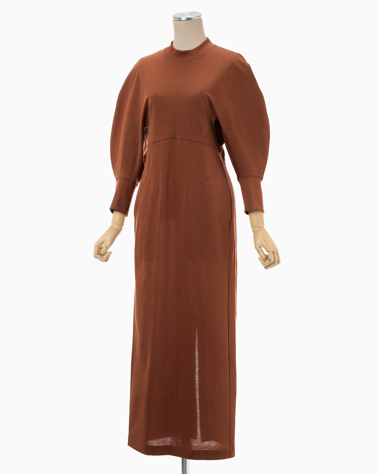 Cotton Jersey Dress - brown