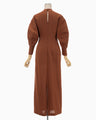 Cotton Jersey Dress - brown