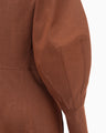 Cotton Jersey Dress - brown