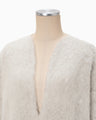 Brused Alpaca Knitted Top - beige